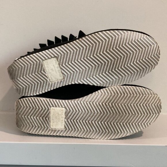 RAG & Bone Ghita Black Leather & Suede Moccasin Fringe Ankle Boots - Picture 14 of 14